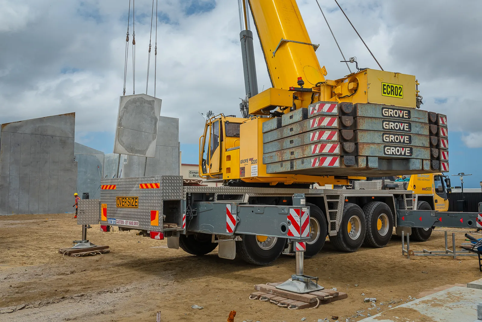 JD Rigging & Construction, Equipment Hire Australia Grove Crane